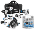 HART 20V 5-Tool Combo Kit with 70PC Drill & Drive Bit Set