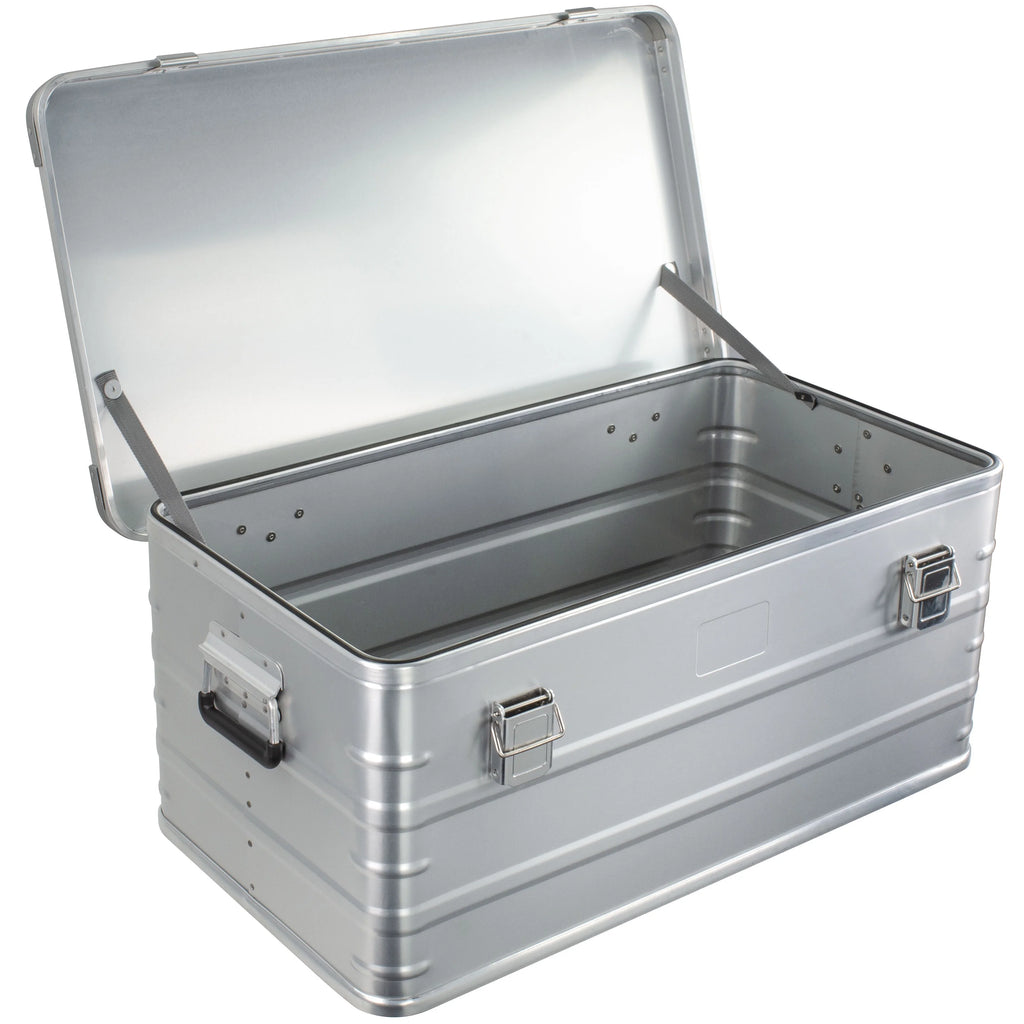 Crossover Aluminum Overland Storage, Trunk, Metal Cargo Case, Storage Box (147L X-Large, Black)
