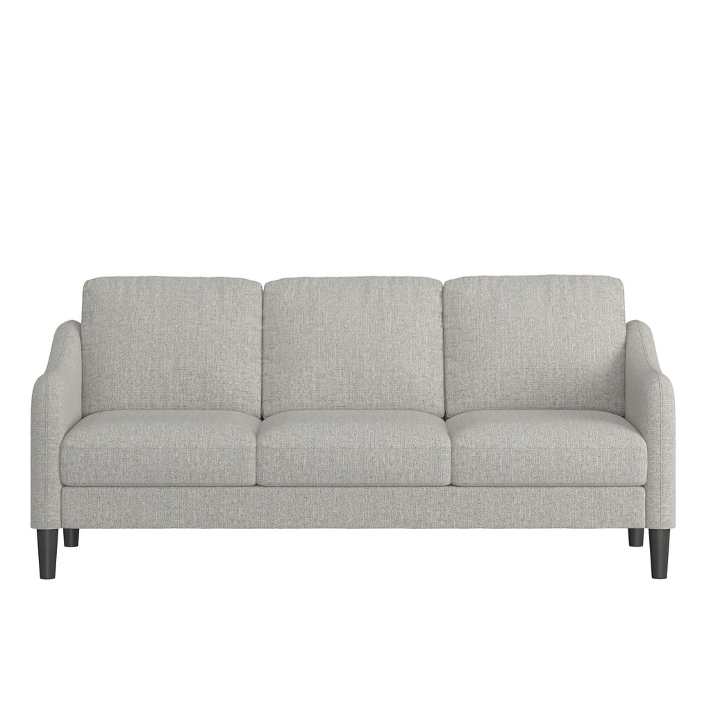 Mainstays Westley Swoop Arm Sofa, Burnt Orange