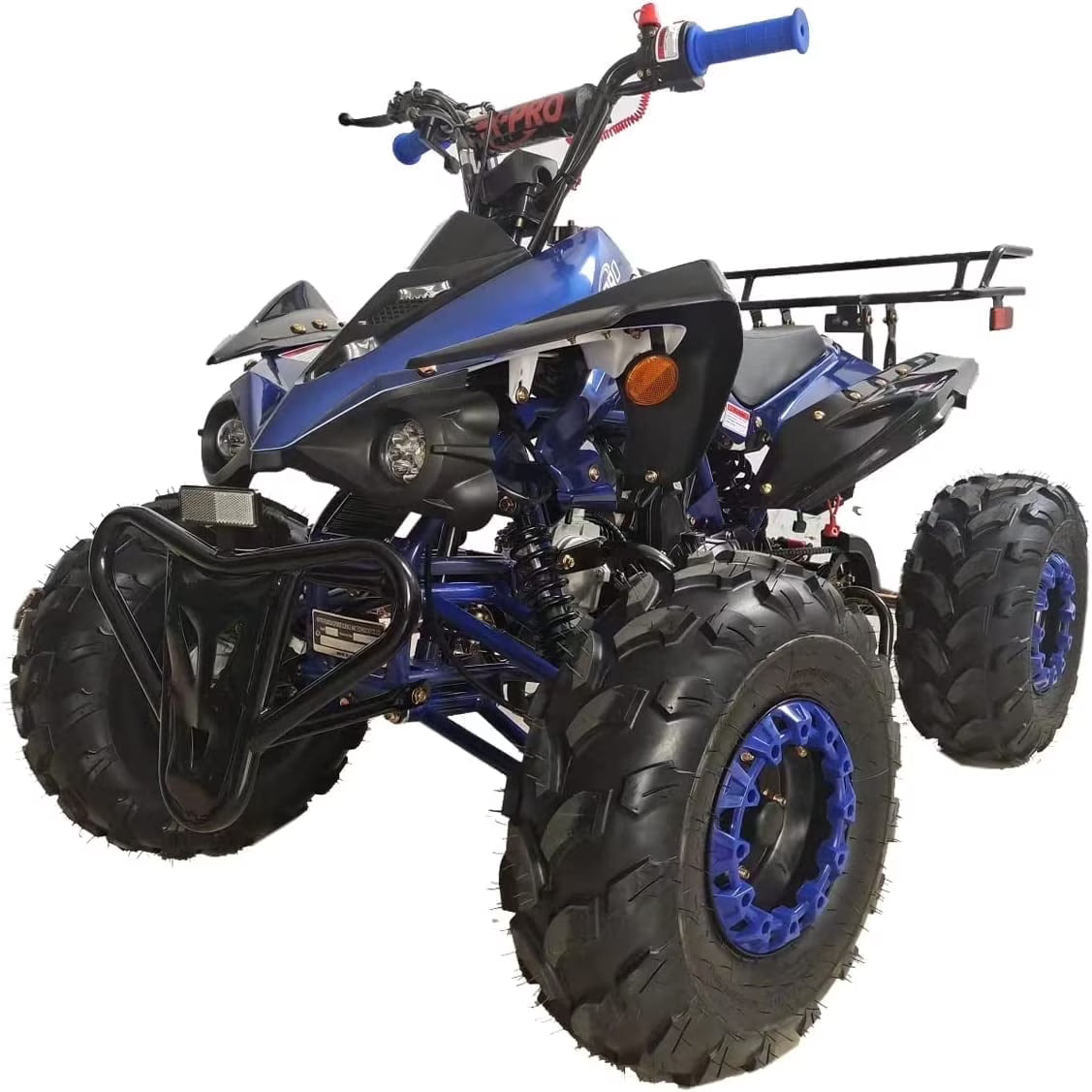 X-Pro Brand New Blast 125cc ATV with Automatic Transmission Reverse LED Headlights Big 19"/18" Tires