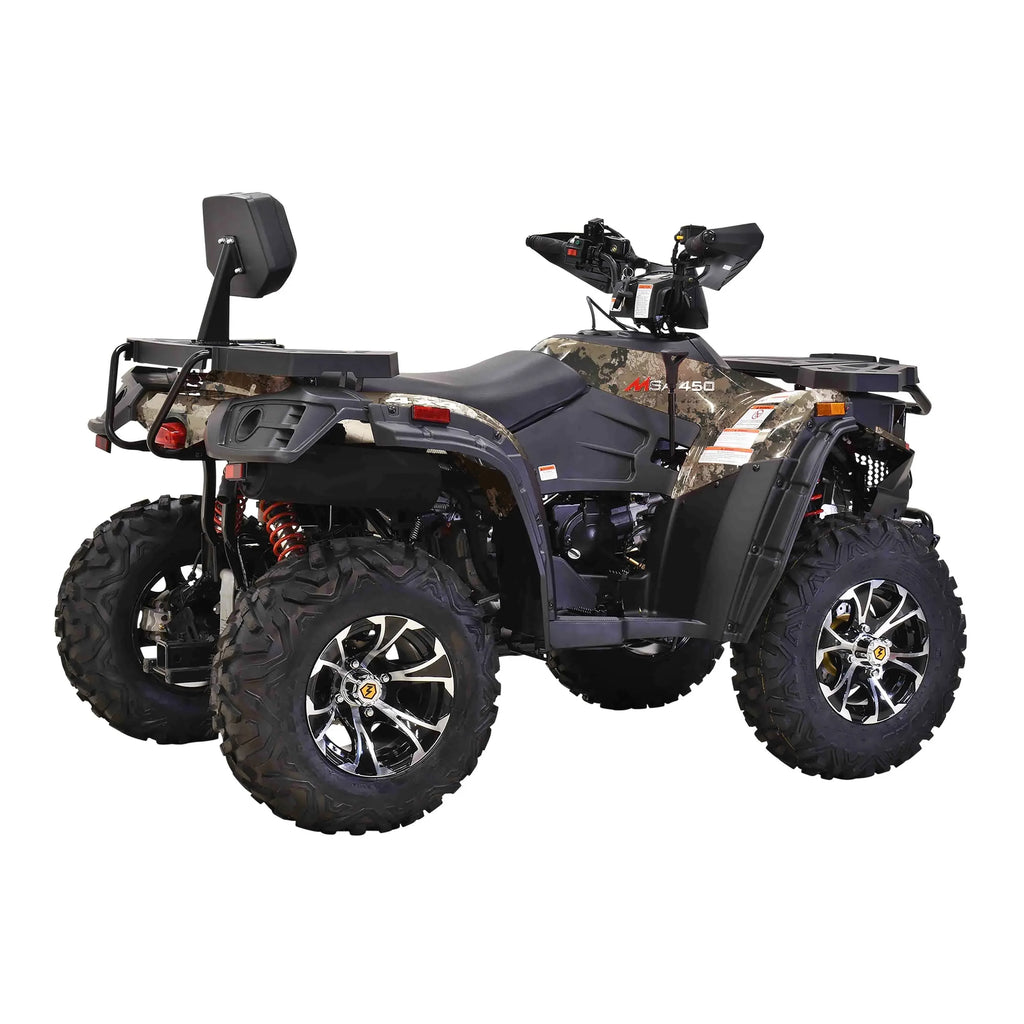 Massimo MSA450F Adult ATV Quad 352cc 25 HP 4 Stroke 4-Wheeler - Sand