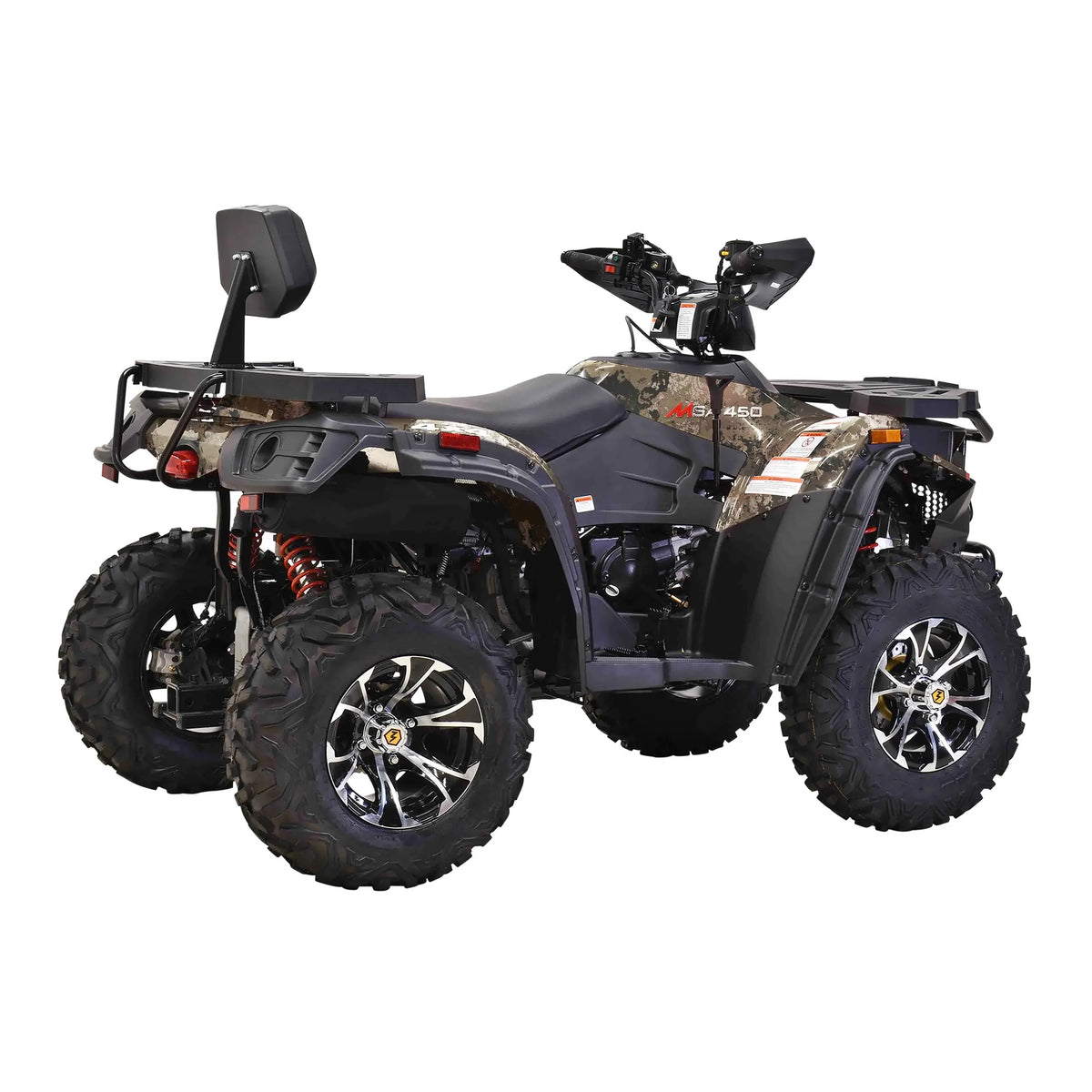 Massimo MSA450F Adult ATV Quad 352cc 25 HP 4 Stroke 4-Wheeler - Sand