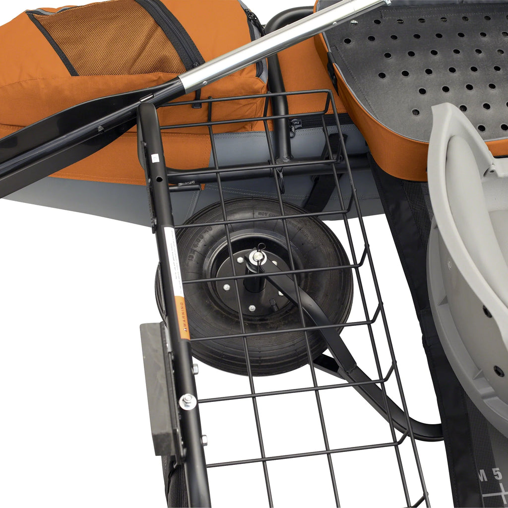 Classic Accessories Colorado XT Pontoon Fishing Boat, Pumpkin/Grey