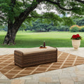 Better Homes & Gardens Hawthorne Park Outdoor Storage Ottoman
