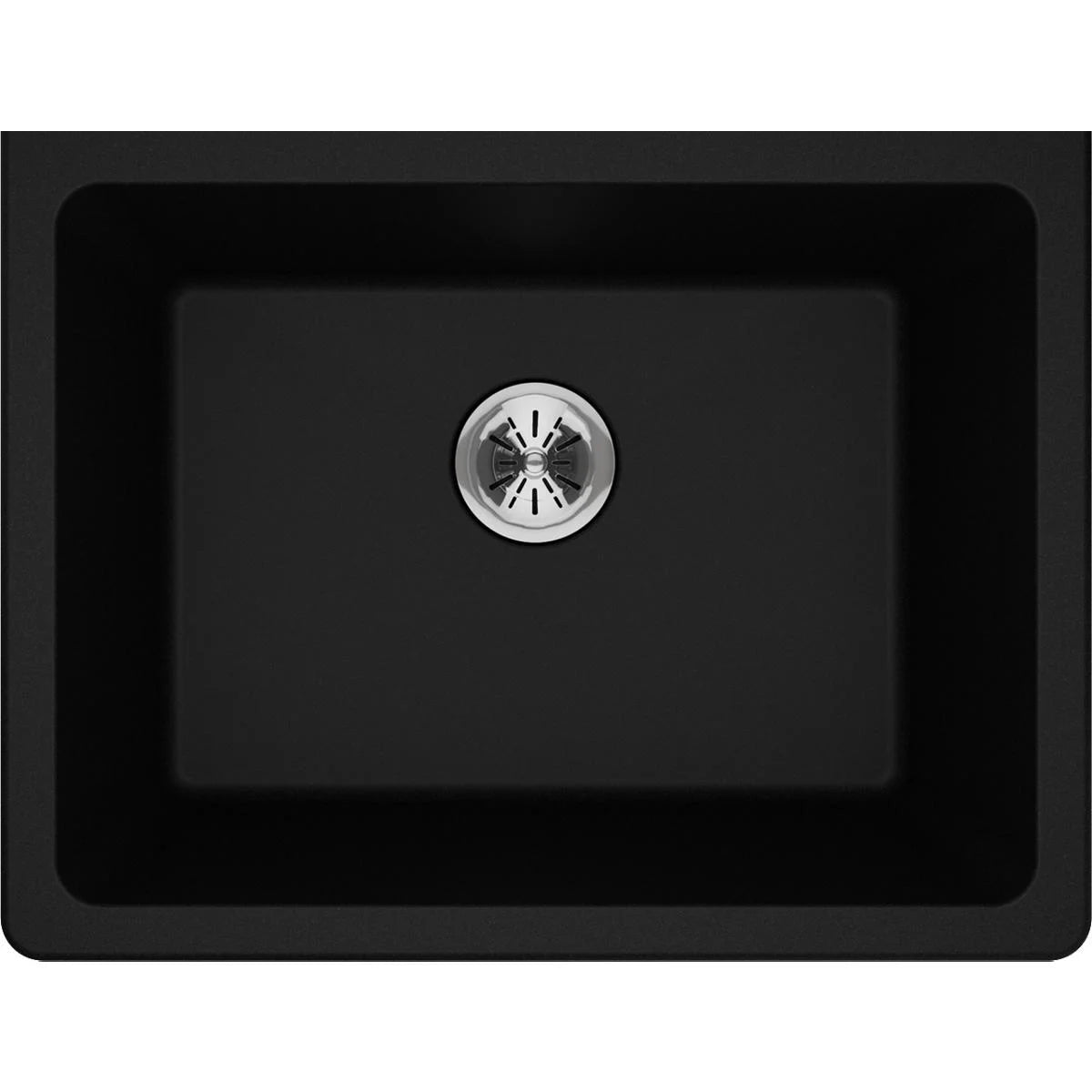 Elkay Quartz Classic 25" x 18-1/2" x 11-13/16", Undermount Laundry Sink with Perfect Drain, White