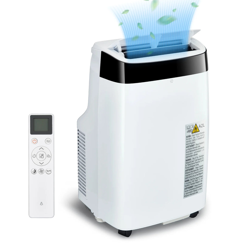 EastVita 10000 BTU Air Conditioner Portable for Room, 3-in-1 AC Unit, Dehumidifier and Fan, Air Conditioners with Remote Control & Window Kit, Sleep Mode, LED Display, Cooling Room up to 450 Sq.ft