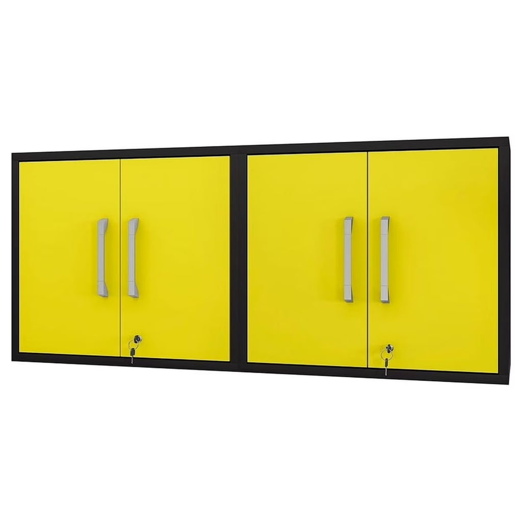 Eiffel Floating Garage Cabinet  (Set of 2)