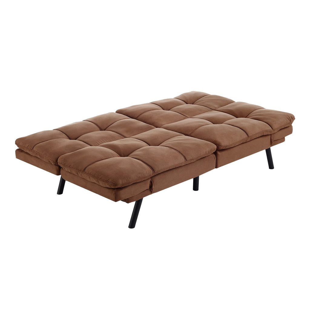 Mainstays Memory Foam Futon with 72",Black