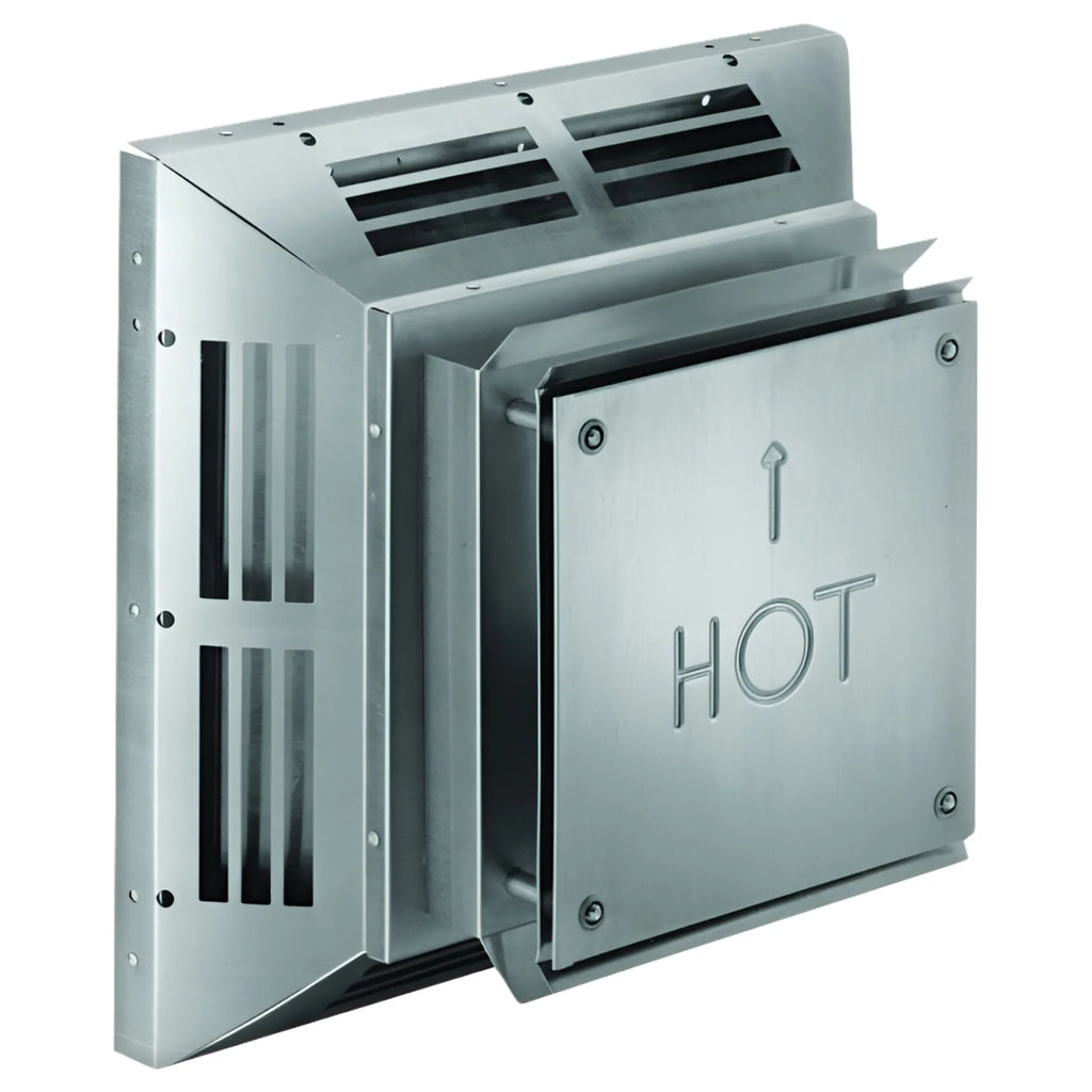 DuraVent DirectVent 4 in. D Aluminum Stove Vent Horizontal Termination Cap