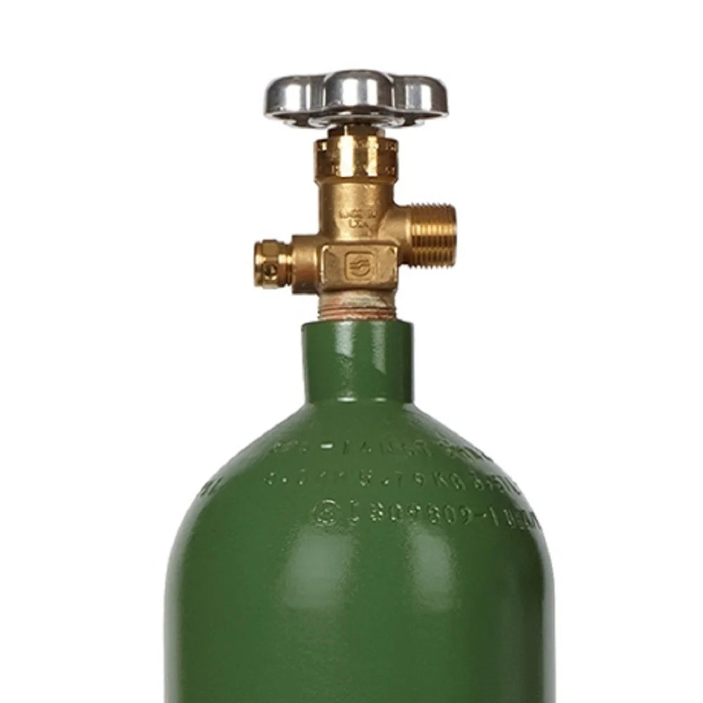 Steel Acetylene MC & 20 Cu ft Steel Oxy-Acetylene Welding Cylinder Set, 10 Cu ft, 2 Count