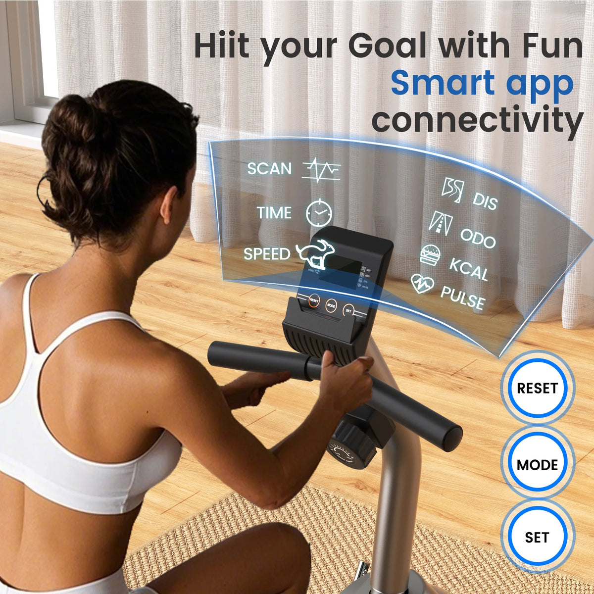 Yosuda Recumbent Exercise Bike for Senior for Home with 350lbs Capacity