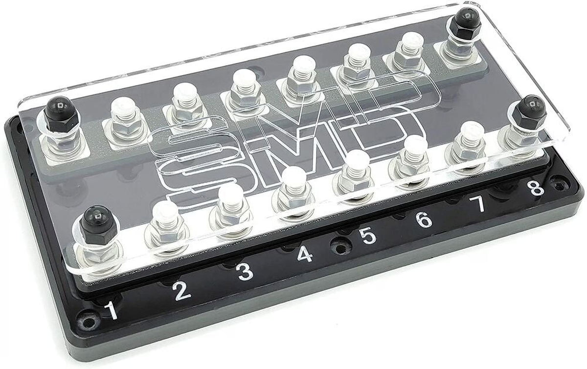 SMD Heavy Duty Octo ANL Fuse Block - Heavy Duty Eight ANL Fuse Block