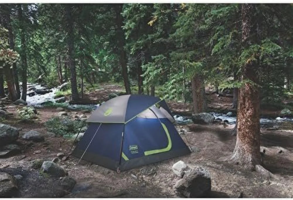 Coleman  2-Person Sundome Tent, Navy 4-Pack