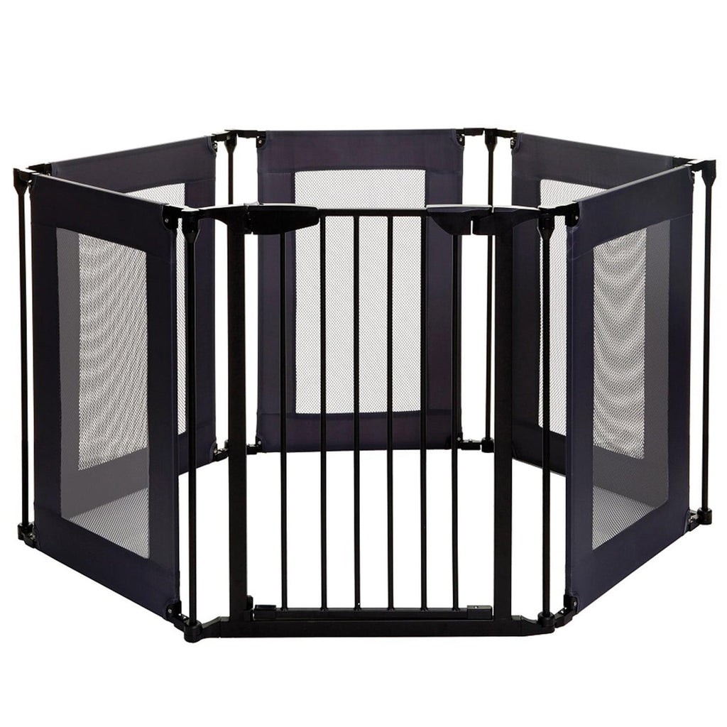Brooklyn Converta 6 Panel Play-Pen &amp; Wide Barrier Gate
