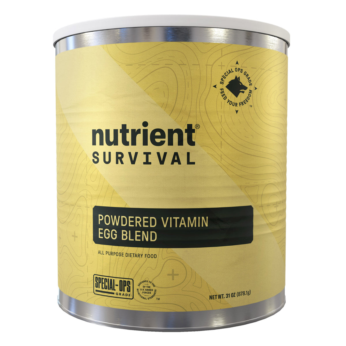 Nutrient Survival Powdered Vitamin Eggs 6-pack, (210 Total Servings)