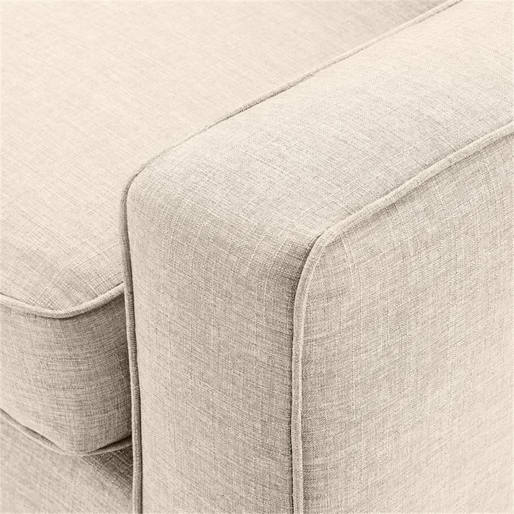 Serta Harmon Square Arm Sectional Navy Blue