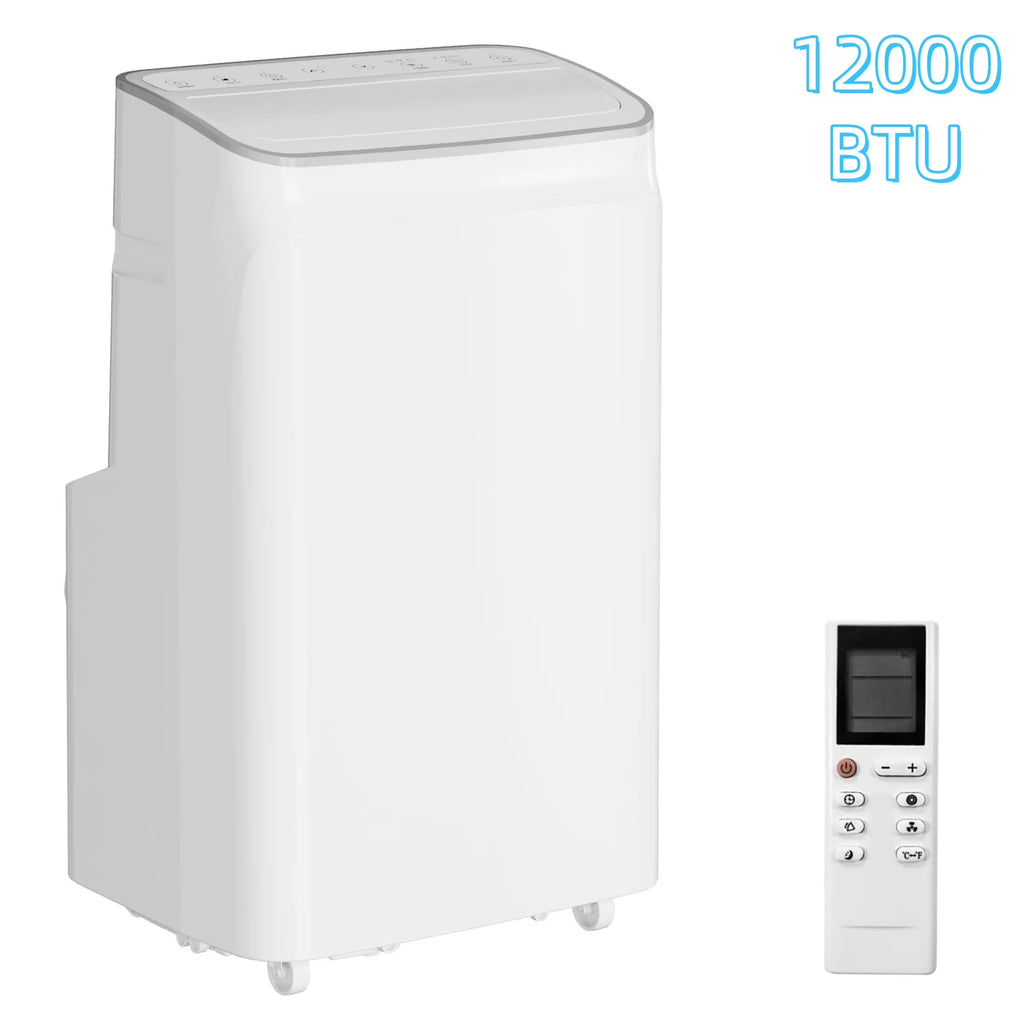 14000 BTU Portable Air Conditioner with Heat, 3-in-1 AC Unit for Rooms up to 750 Sq.Ft, Quiet Operation, Dehumidifier & Fan, Window Kit Included