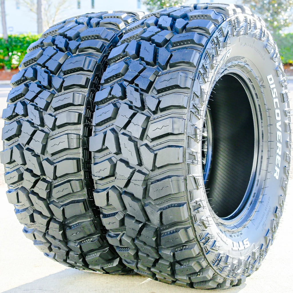 Set of 4 Cooper Discoverer STT Pro 265/75R16 123/120Q E 10 Ply m/t mud Light Truck Tires
