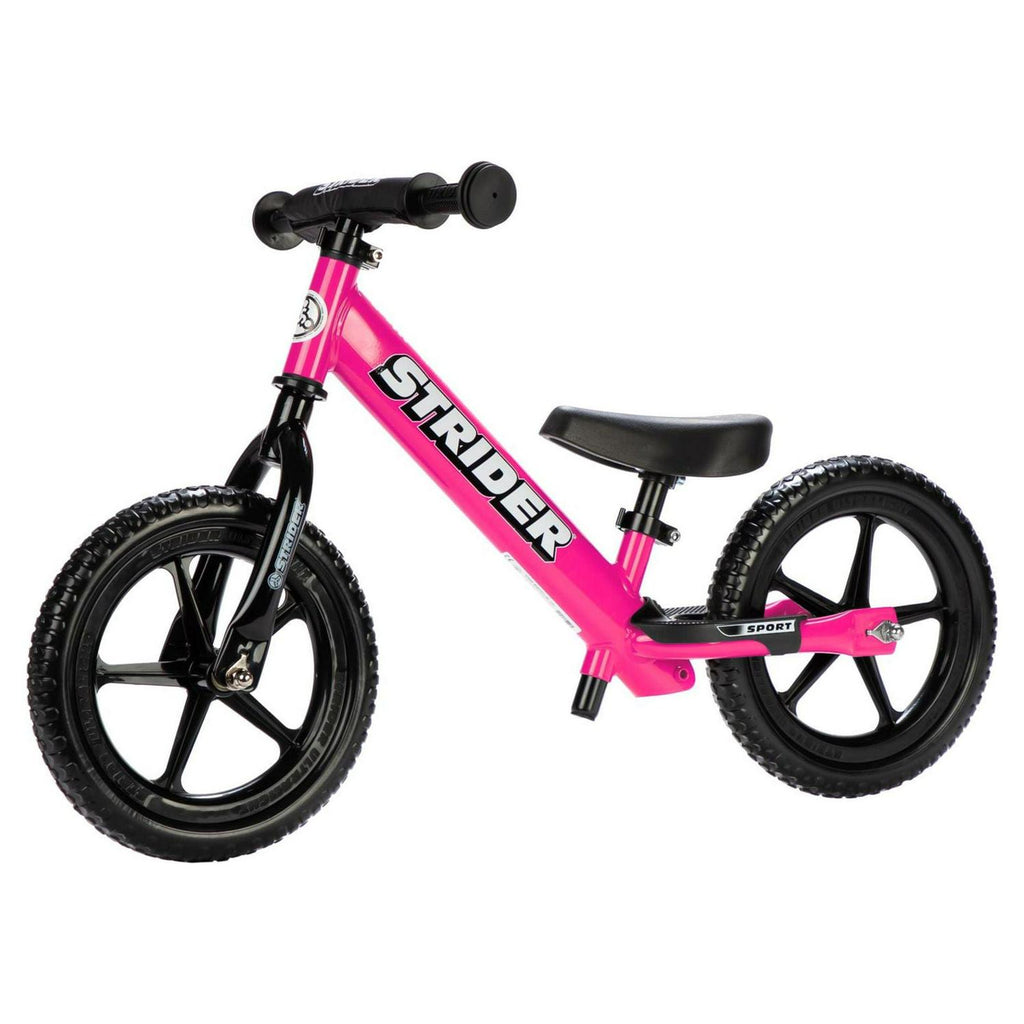 Strider - 12 Sport Balance Bike. Ages 1 to 4 Years - Pink