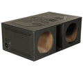 QPower QBOMB12VL 12 Inch Dual Vented Ported Car Subwoofer Sub Box Enclosure