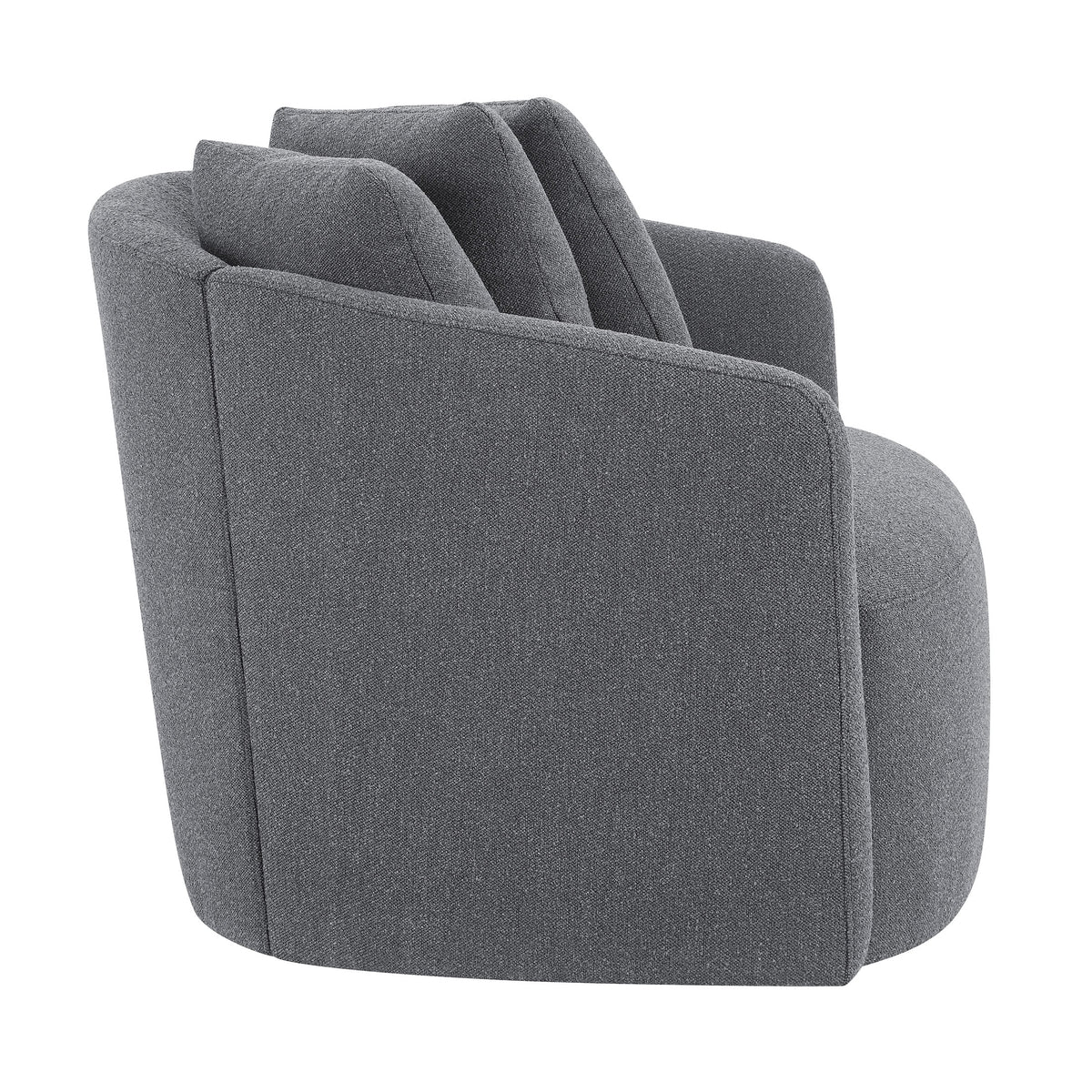 Beautiful Drew Accent Chair by Drew Barrymore, Cream Boucle