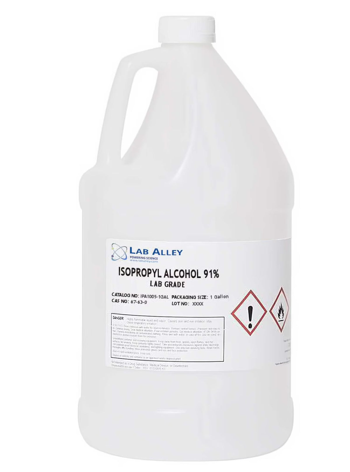 Isopropyl Alcohol 91% Lab Grade 5GAL