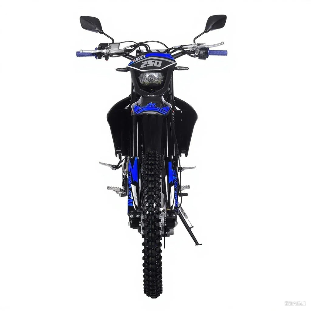 X-Pro Templar M 250cc Gas Dirt Bike with Zongshen Engine 5 Speed Pit Bikes Adult Pitbike, Big 21"/18" Wheels!