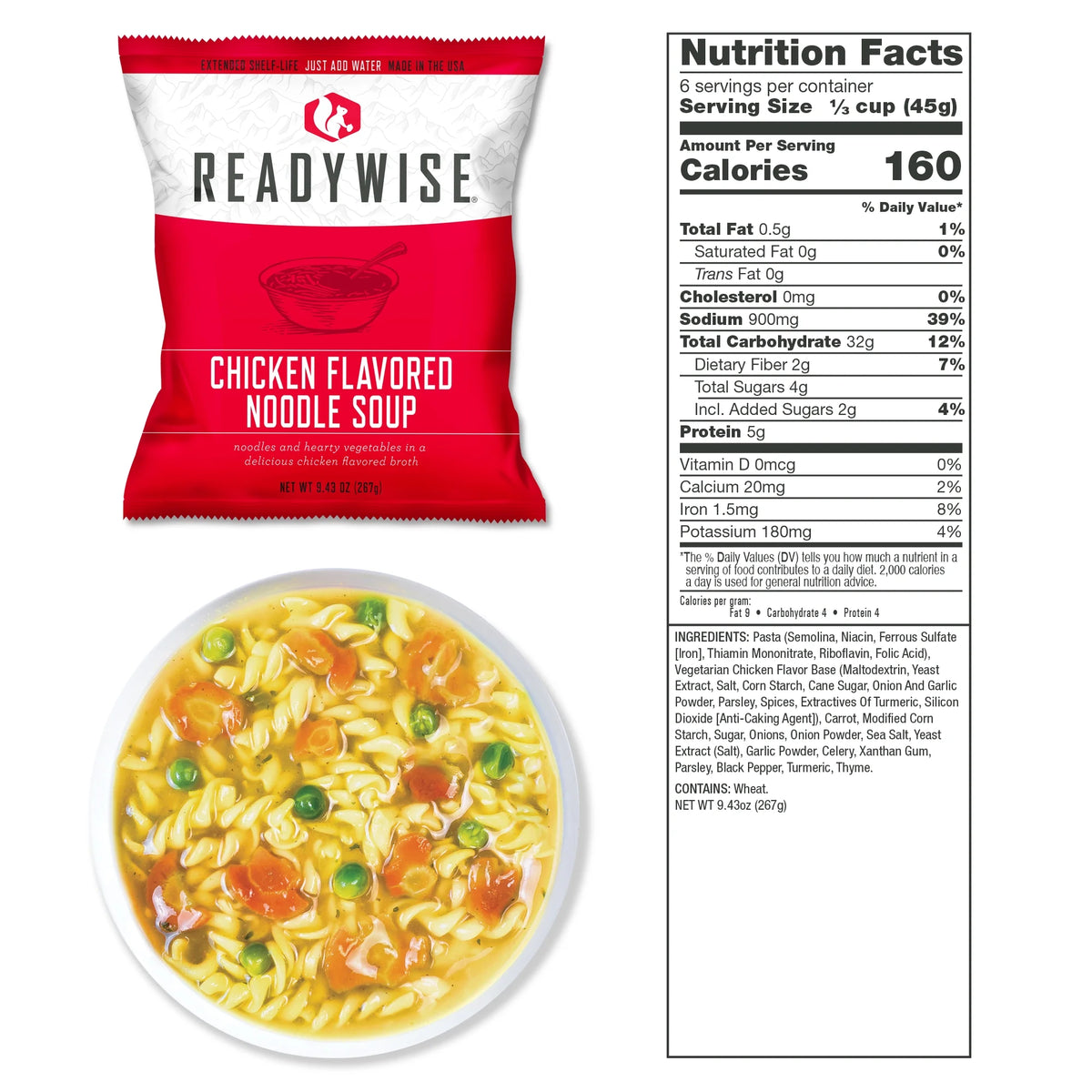 ReadyWise PREP STORAGE MEAL for BACKPACKING and CAMPING, 100 Serving Emergency Food Supply Bucket