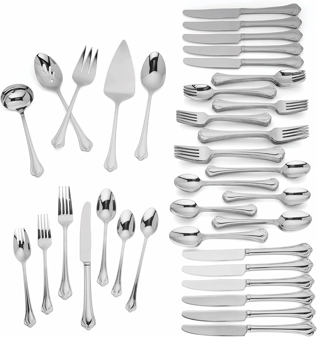 Lenox Alcott 89-Piece Flatware Set