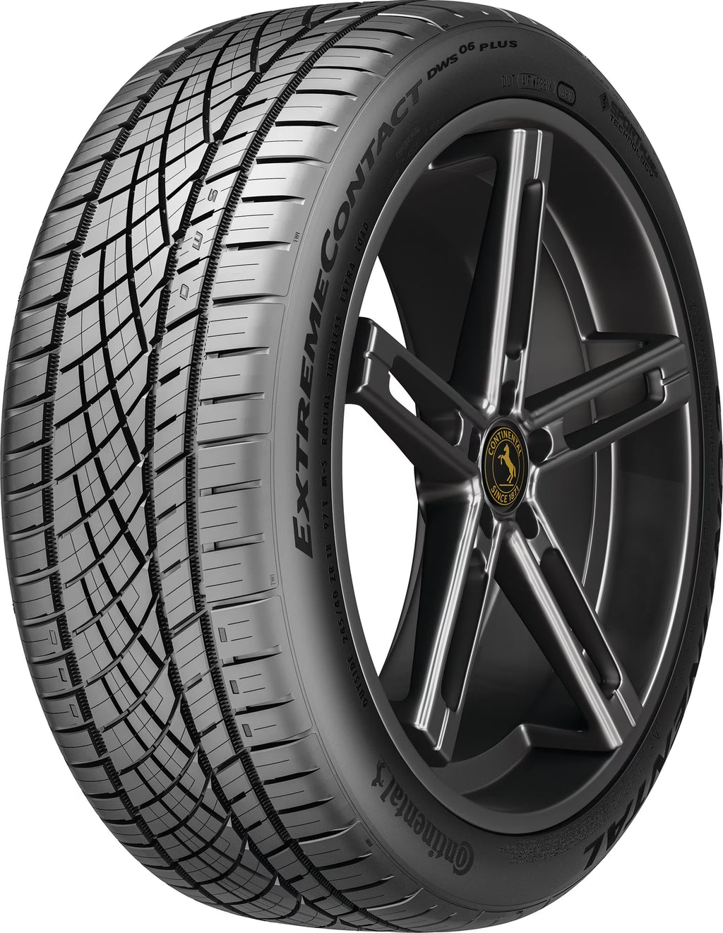 Set of 4 Continental ExtremeContact DWS06 PLUS 225/50ZR17 94W Tires 2255017 225 50 17