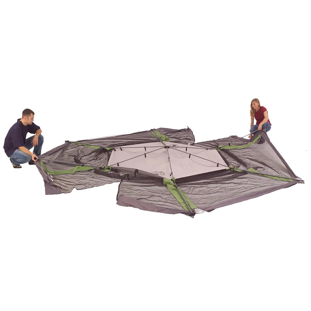 Coleman® Screen House Canopy Sun Shelter Tent with Instant Setup, 1 Room, Green