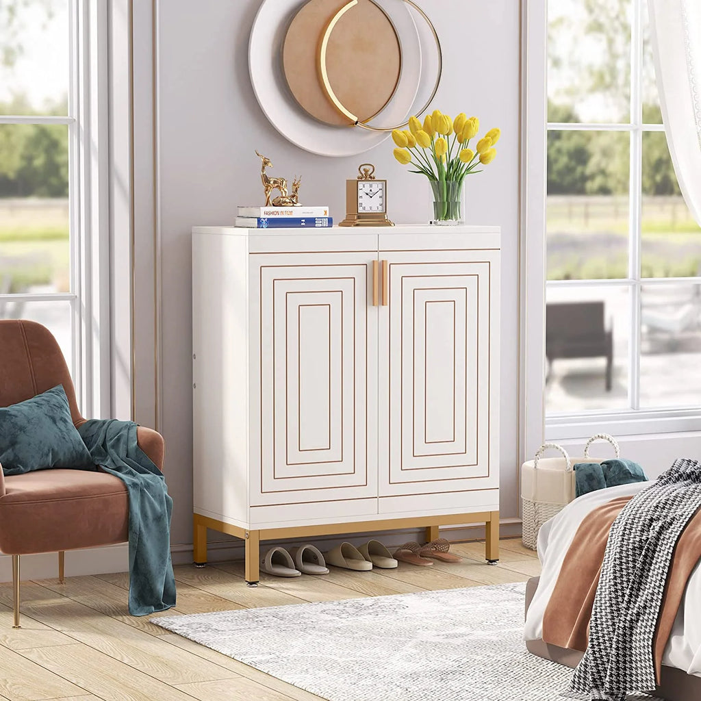 Tribesigns 20 Pairs Shoe Storag Cabinet for Entryway