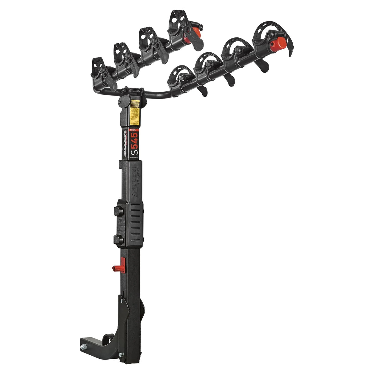 Allen Sports Premier 4-Bicycle Hitch Mounted Bike Rack Carrier, S-545