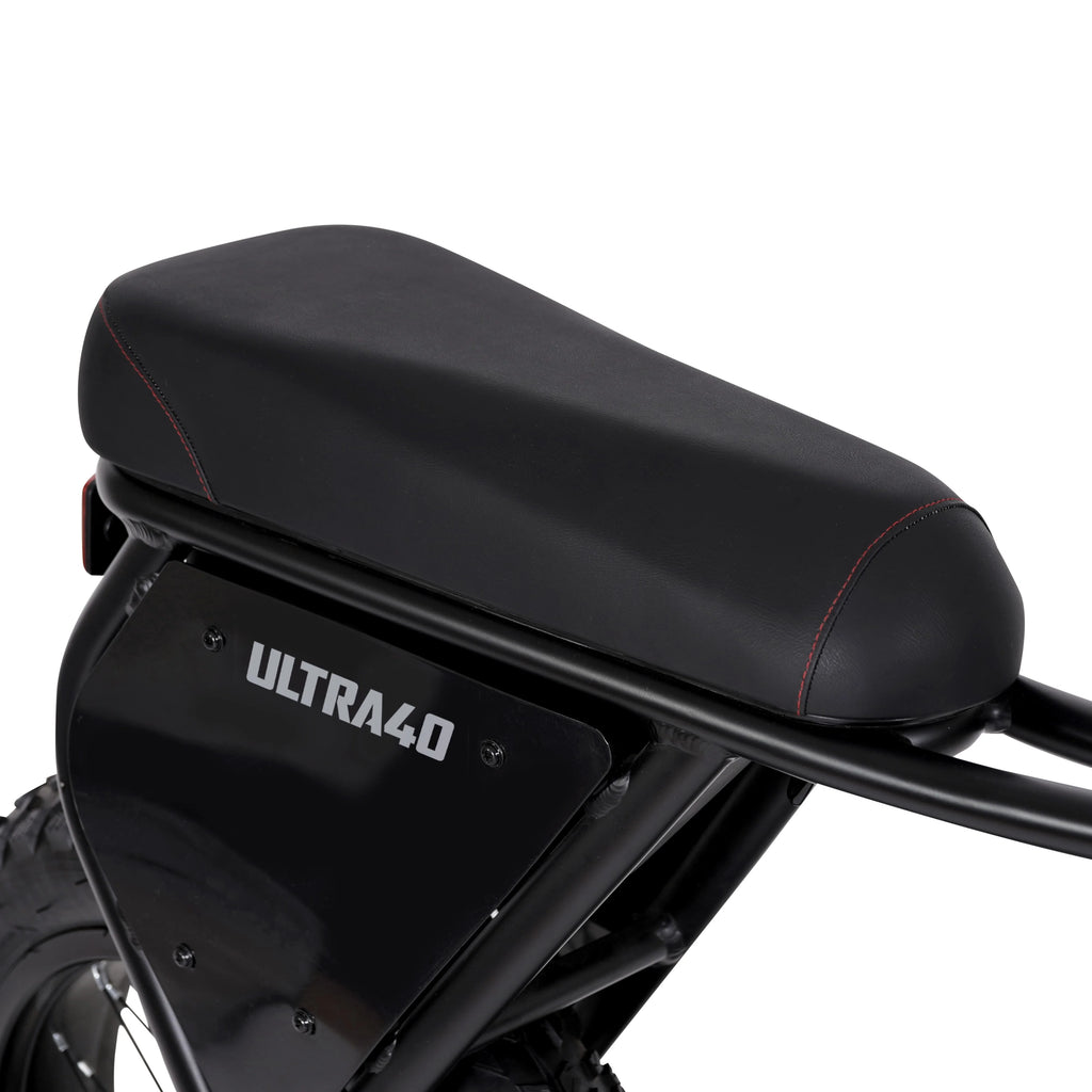 Hyper Bicycles Ultra 40 20" 36V Electric Bike for Adults, 250W E-Bike Motor, Matte Black