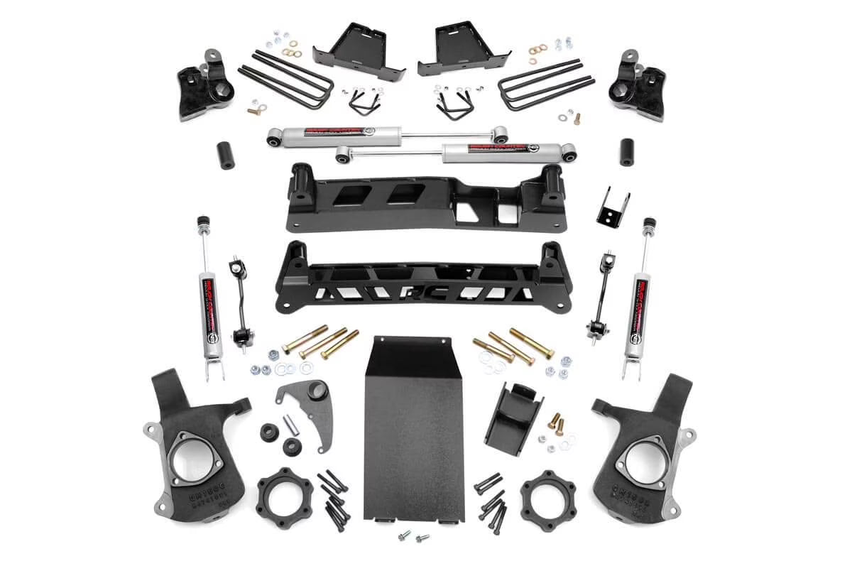 Rough Country 6" Lift Kit (fits) 99-06 Chevy Silverado GMC Sierra 1500 4WD