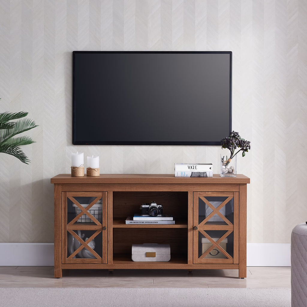 Evelyn&Zoe Colton TV Stand for TV's up to 55", White
