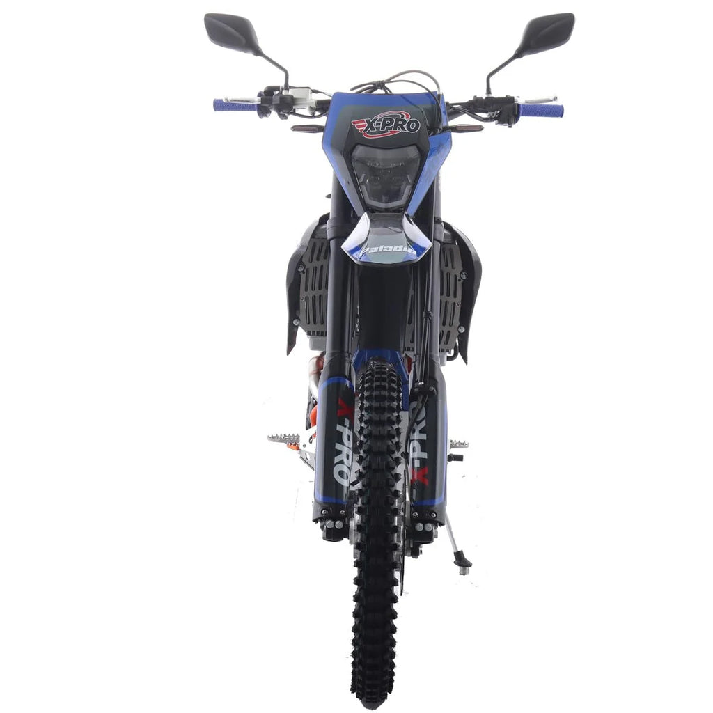 X-Pro Paladin 300 EFI Dirt Bike with 6-Speed Manual Transmission and Balance Shaft and Dual Overhead Camshaft (DOHC) with Four Valves Engine, Electric Start! Big 21"/18" Wheels!