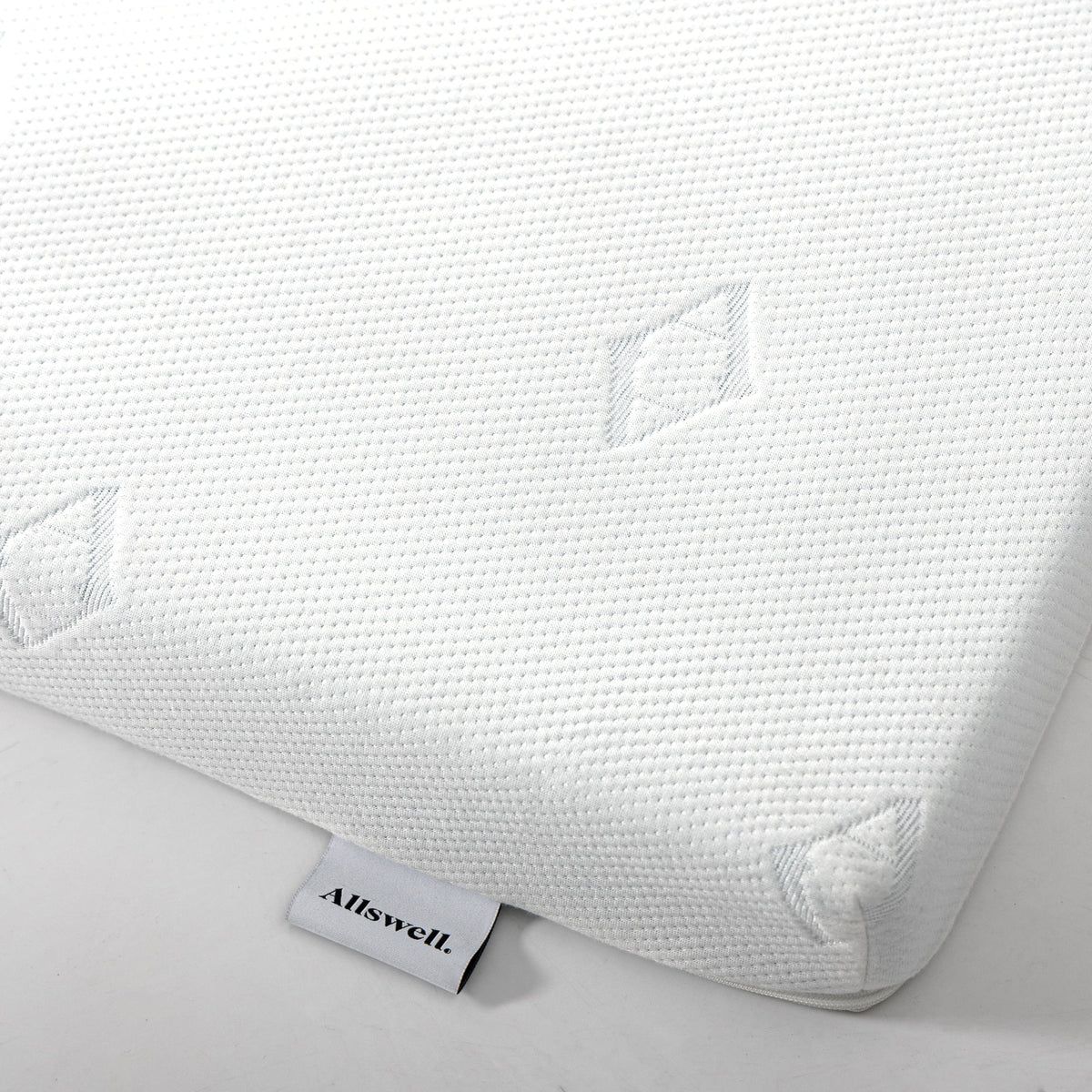 Allswell 3" Covered Memory Foam Mattress Topper, Queen