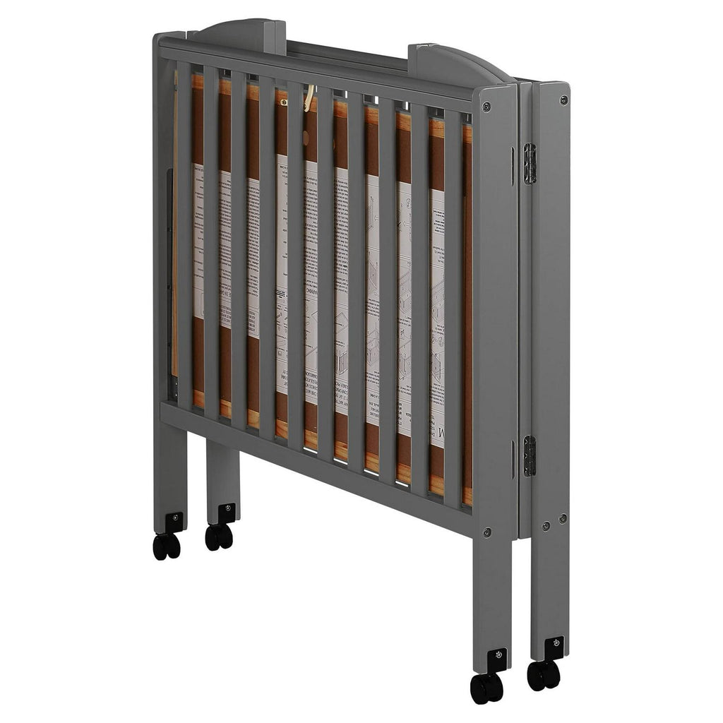Dream On Me 3-in-1 Portable Crib Gray