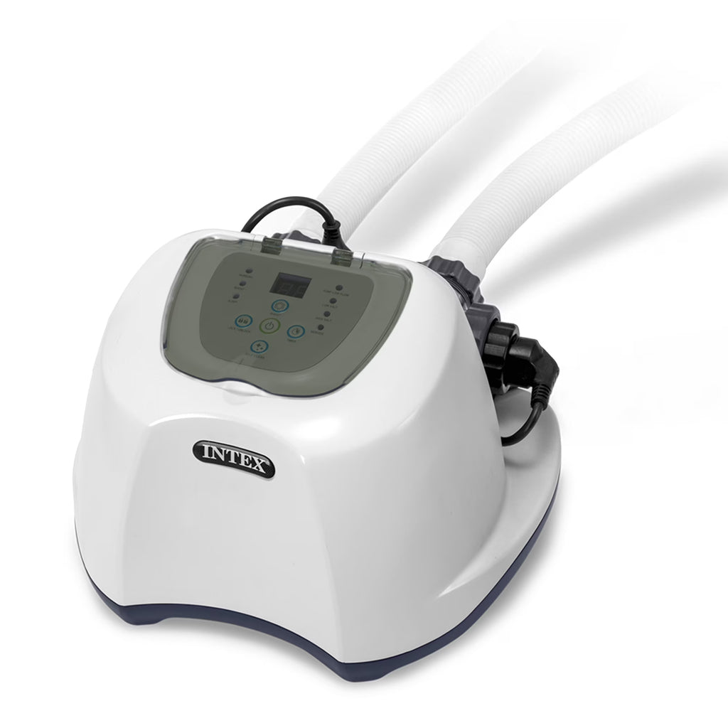 Intex 26661EG Krystal Clear Pool Small and Sleek Saltwater System, 110-120V