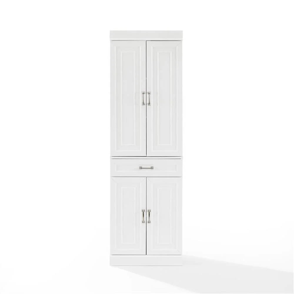 Crosley Furniture Stanton Pantry Storage Cabinet with Shelves, Kitchen, Dining, or Laundry Room