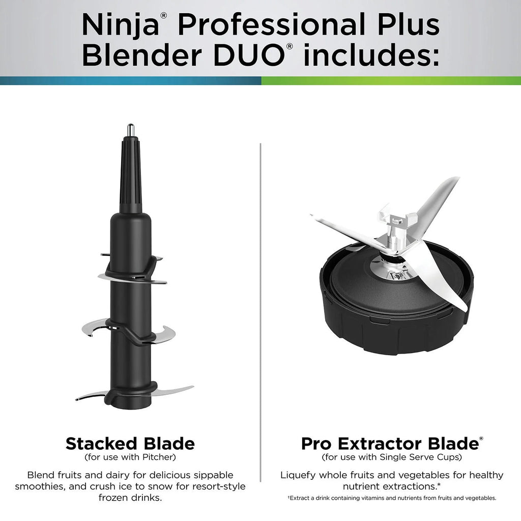 Ninja Professional Plus Blender DUO with Auto-iQ, Nutrient Extraction