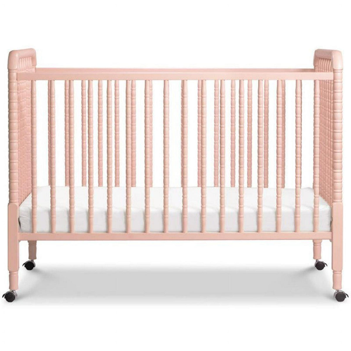 DaVinci Jenny Lind 3-in-1 Convertible Crib in Pink Blush