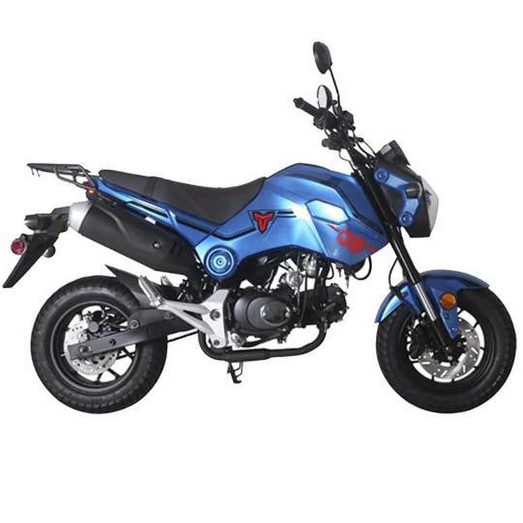 TAO TAO HELLCAT 125cc Motorcycle Gas Pit Bike DirtBike 125 Motorcycle for Adults and youth- White color
