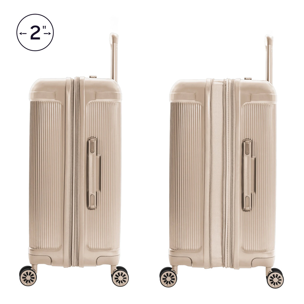 iFLY Hardside Rise 28" Large Checked Luggage, Sand
