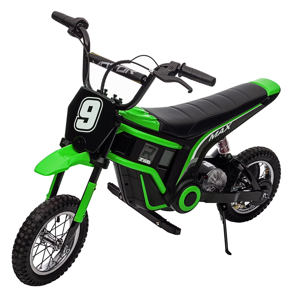 Kids Electric Dirt Bike,Electric-Powered Bike,2 Speed Settings,14.29 MPH Max,All-Terrain Electric Motorcycle for Ages 6-12,High-Speed Electric Dirt Bike for Kids,24V 350W