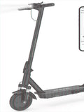 HOVERMAX Electric Scooter 350W Motor Up to 18.6 MPH & 19 Miles, 8.5'' Solid Tires Adults Electric Scooter with APP Control, Foldable and Commute