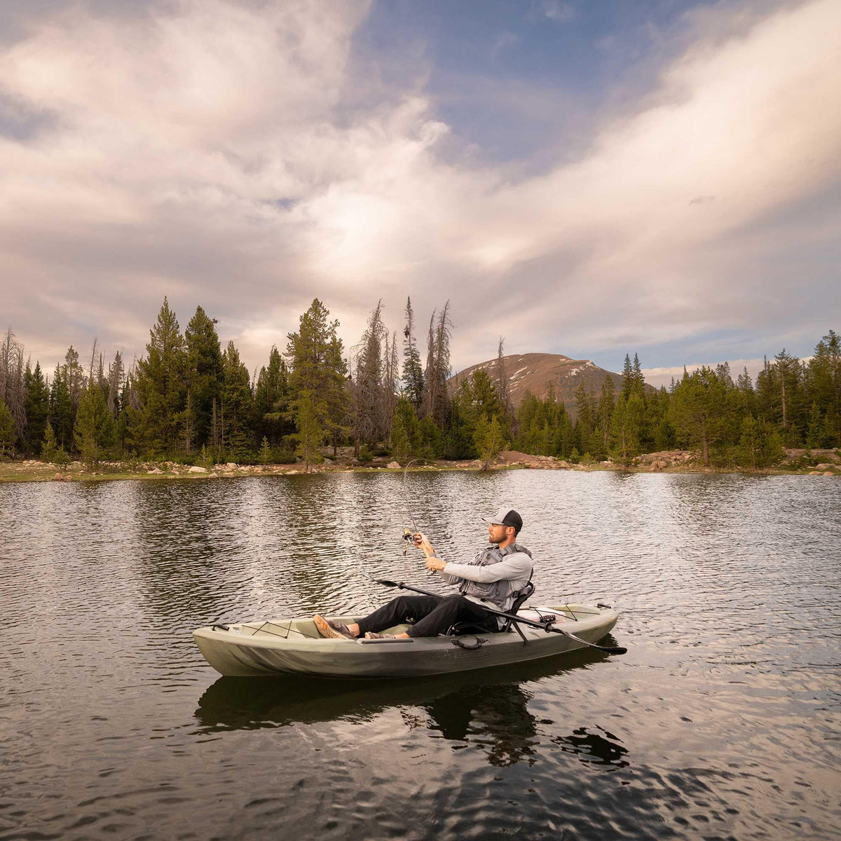 Lifetime Kenai Pro Angler 100 Kayak Moss Fusion - 91149