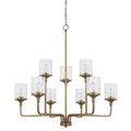Capital Lighting 428891-451 Colton 9 Light 38" Wide Chandelier - Brass