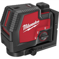 Milwaukee Tool USB Rechargeable Green Cross Line & Plumb Points Laser